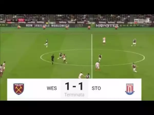 Video: West Ham United vs Stoke City 1-1 Goals & Highlights16/04/18 HD